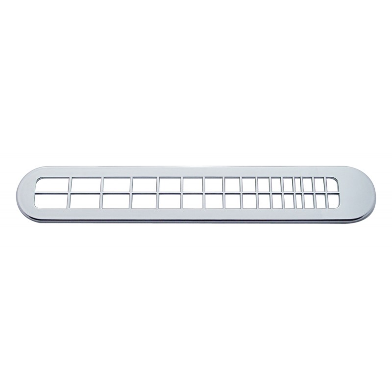 (2/Card) Chrome Plastic Peterbilt Defroster Vent  Cover