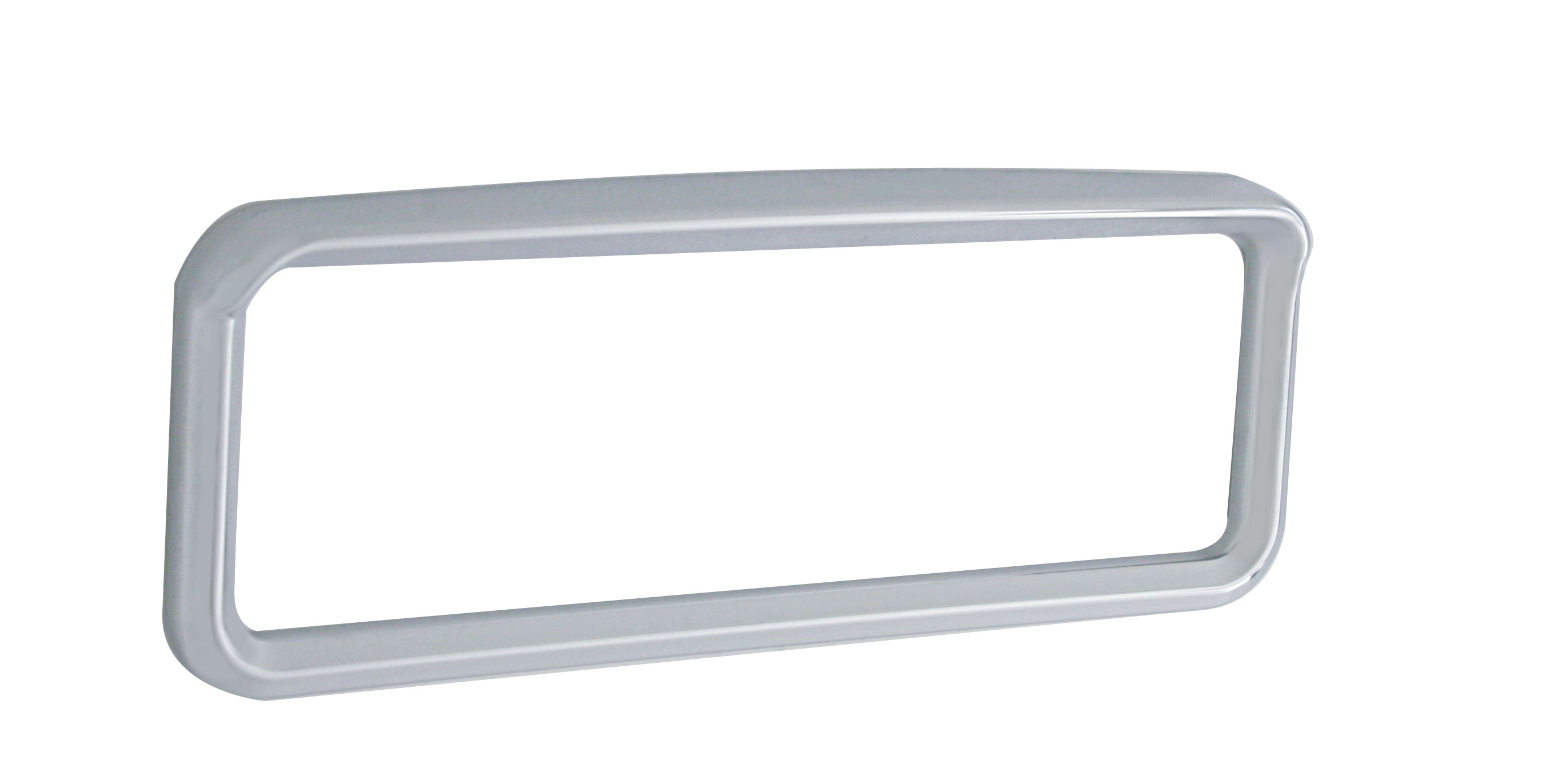 Chrome Plastic 2006+ Peterbilt Vin Plaque Bezel