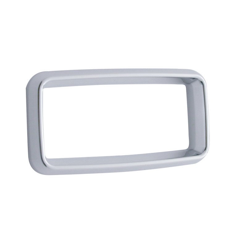 Chrome Plastic 2006+ Peterbilt Center Dash Instrument Bezel