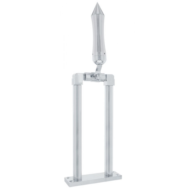 Chrome 11" Air Horn Valve With "Talladega" Spike Grip