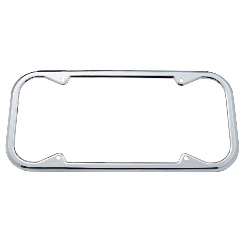 1940/55 Chrome License Frame - Round Corner