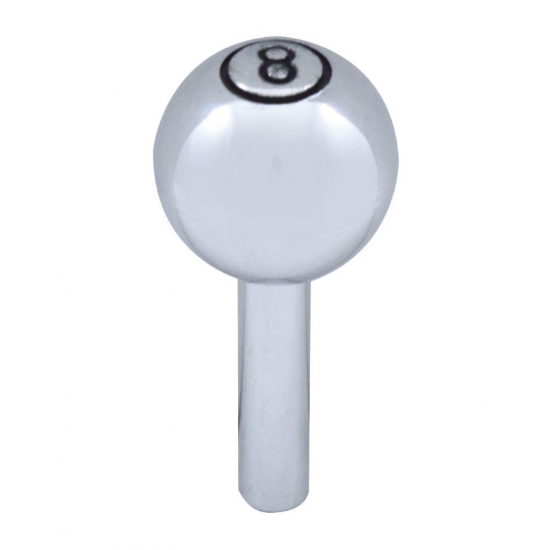 Chrome Large "8" Ball Door Knob
