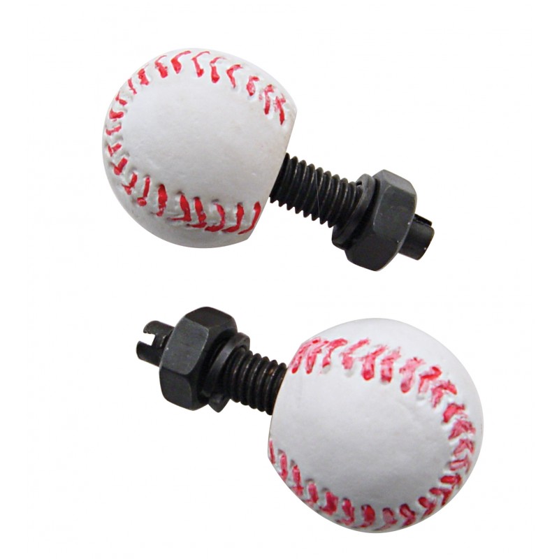 (2/Card) Baseball License Plate Fastener