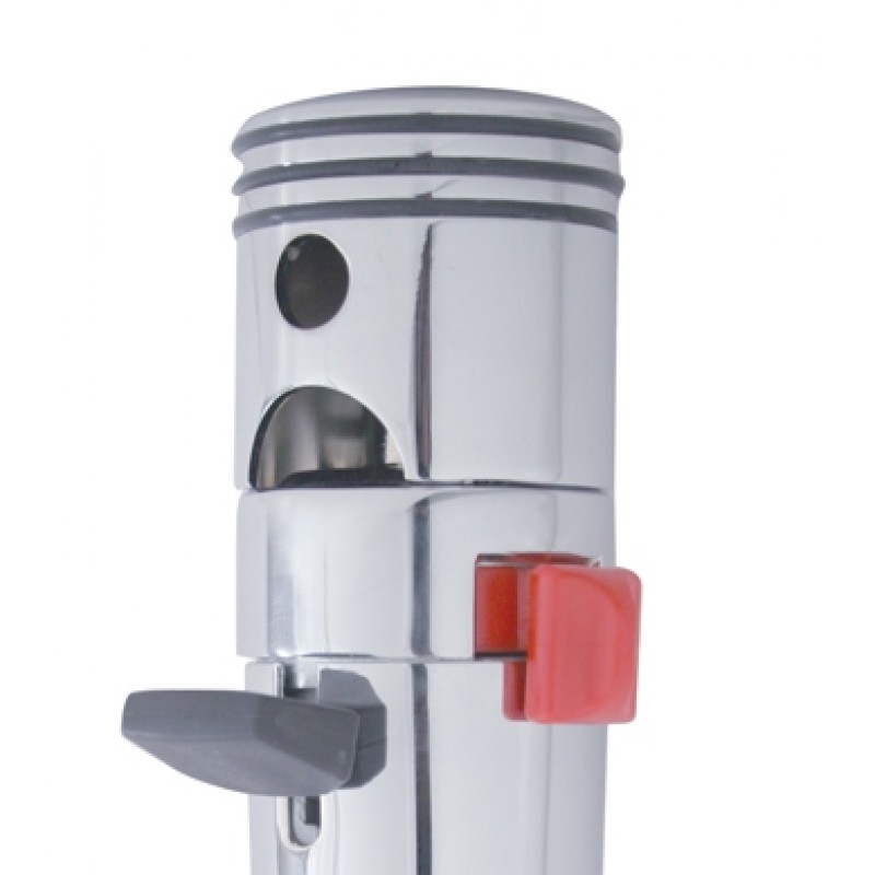 Chrome Piston Gearshift Knob With Mounting Adaptor