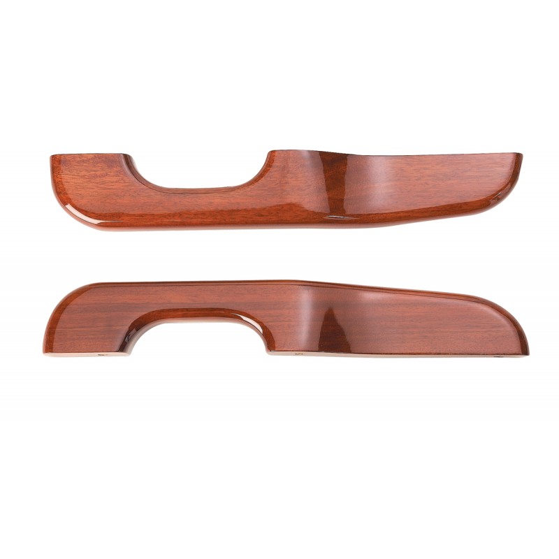 (2/Box) Hand Crafted Wood 2001 & Older Peterbilt Reversed Armrest