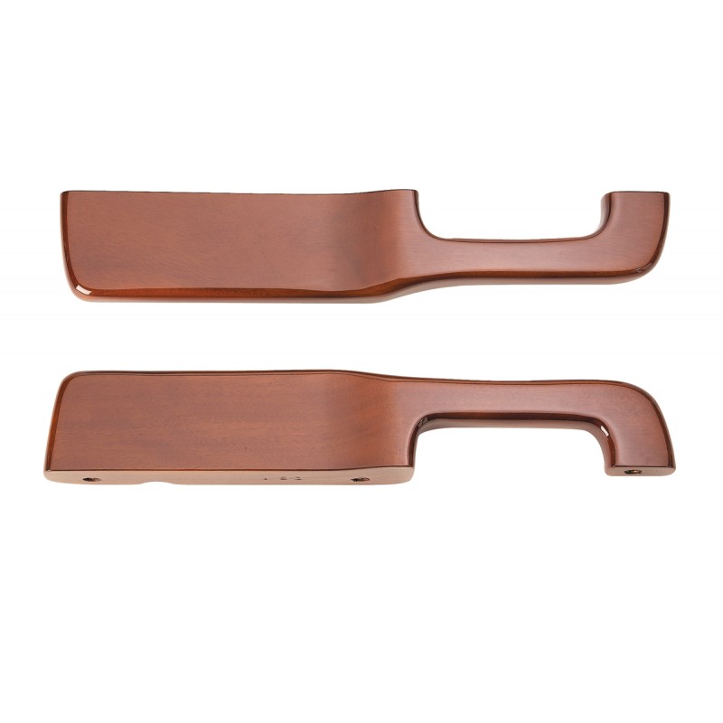 (2/Box) Hand Crafted Wood 2001 & Older Peterbilt Oem Armrest
