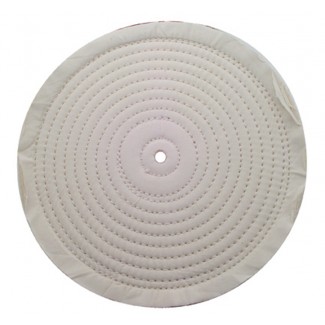 (Pack) 8" Assorted Soft Muslin/Spiral Sewn - 30 Ply. & 1/2" Arbor