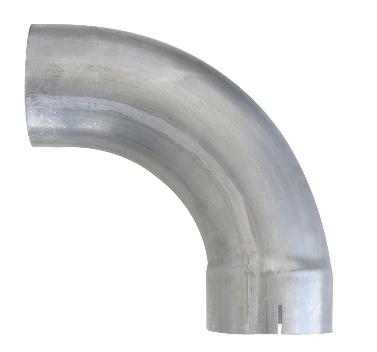 Aluminum 90 Exhaust 5" Expanded Elbow, 5" I.Dia., 5" O.Dia. - 12" X 12"