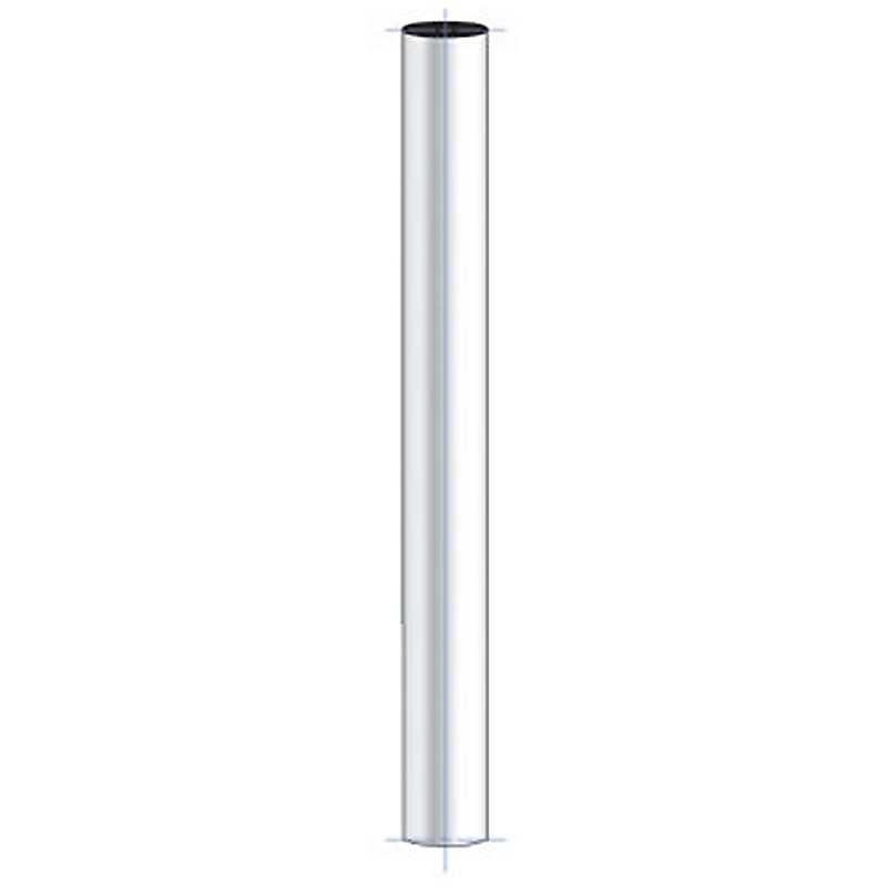 Straight Exhaust, 5" Dia., 48" L