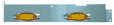 Freightliner, Classic 23 1, 2inch Extension Panel with 4 Infinity LED, (1972+)