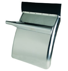 27inch Quarter Fender Post Mount Kit with Triangle Mounts, 18 Ga.