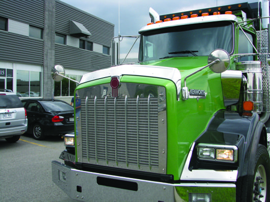 Kenworth, T800 Hoodshield Bug Deflector, (1993-)