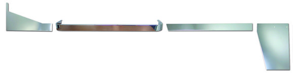 Peterbilt, 379 Blank Cowl, Cab 63inch Sleeper & Extension Kit