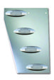 Peterbilt, 379 Cowl Panel with 8 Clear Flatline LED