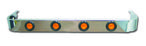 Peterbilt, 379 36inch Sleeper Panel with 8 X 2inch LED & Bezels