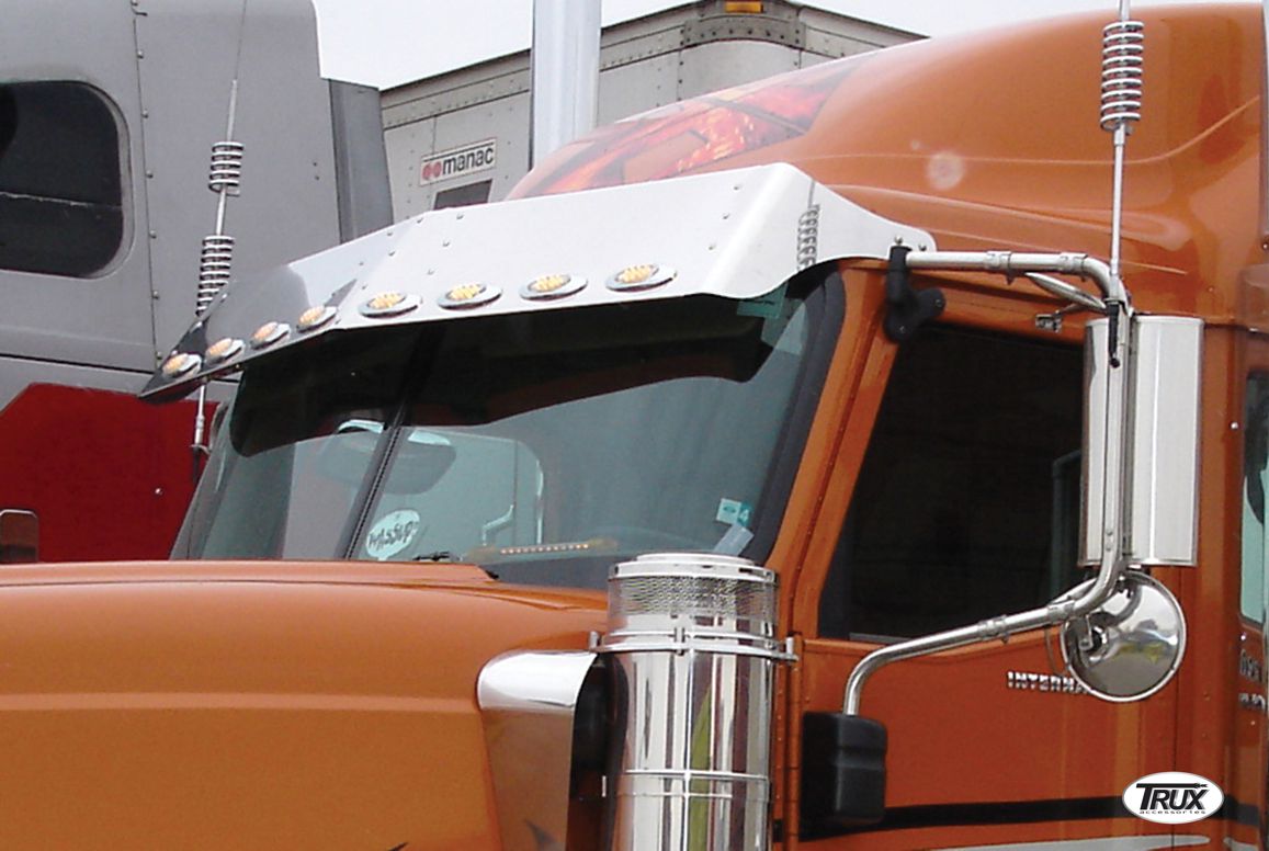 12 3, 4inch International, 9000 Series Sunvisor with 8 Infinity LED