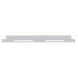 Stainless Steel Kenworth Lower Grill Filler Trim W/ Led Cutout