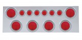 Stainless Steel Rear Center Lt Panel W/ Six 4