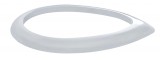 Chrome Plastic "Teardrop" Light Bezel