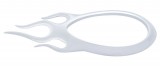 Chrome Plastic "Inferno" Light Bezel