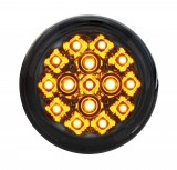 15 Amber Led 2 3/8" Harley Turn Signal - Smoke Lens