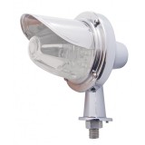11 Amber Led Watermelon Honda Light W/ 1 1/8" Arm & Visor - Clear Lens