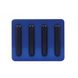Anodized Blue Aluminum Kenworth Replacement Pedal - Clutch