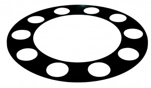 Black Plastic Rim Protector