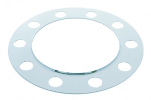 Chrome 10 Hole Beauty Ring - Uni-Mount