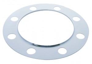Chrome 8 Holes Beauty Ring - Uni-Mount
