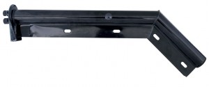 (2/Bulk) Black 28" Economy Spring Loaded 45