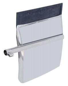 (2/Box) Economy 430 Stainless Steel 24" X 27" Quarter Fender - Tube Bracket