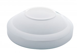 Stainless Steel 8" Rear Classic Hub Cap