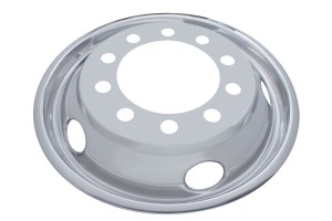 Stainless Steel 22 1/2" Uni-Mount 5 Hand Hole Front Wheel Liner