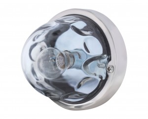 Large Glass Marker Light W/ 1157 Bulb - Clear