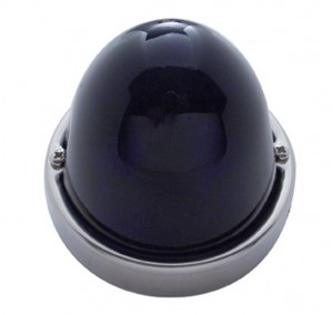 Large Glass Marker Light W/ 1157 Bulb - Purple