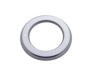 Stainless Steel 2 1/2" Bezel - Wide Grommet