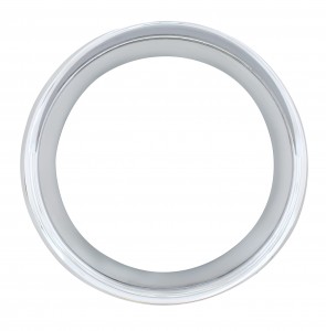 Chrome Plastic Classic Speed/Tachometer Cover W/ Visor - Kenworth