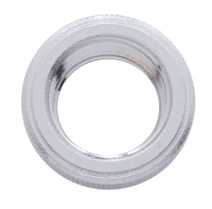 Chrome Key Switch Face Nut - Freightliner