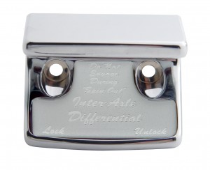 Chrome Plastic Freightliner Switch Guard W/ Glossy