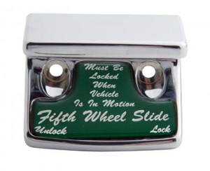 Chrome Plastic Freightliner Switch Guard W/ Glossy