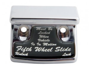 Chrome Plastic Freightliner Switch Guard W/ Glossy