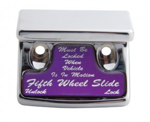 Chrome Plastic Freightliner Switch Guard W/ Glossy