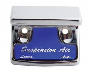 Chrome Plastic Freightliner Switch Guard W/ Glossy