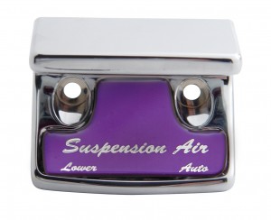 Chrome Plastic Freightliner Switch Guard W/ Glossy