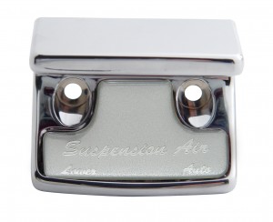 Chrome Plastic Freightliner Switch Guard W/ Glossy