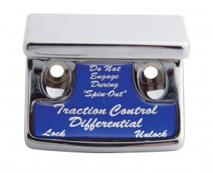 Chrome Plastic Freightliner Switch Guard W/ Glossy