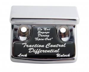 Chrome Plastic Freightliner Switch Guard W/ Glossy