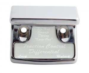 Chrome Plastic Freightliner Switch Guard W/ Glossy