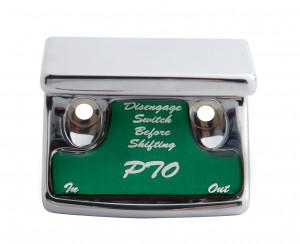 Chrome Plastic Freightliner Switch Guard W/ Glossy